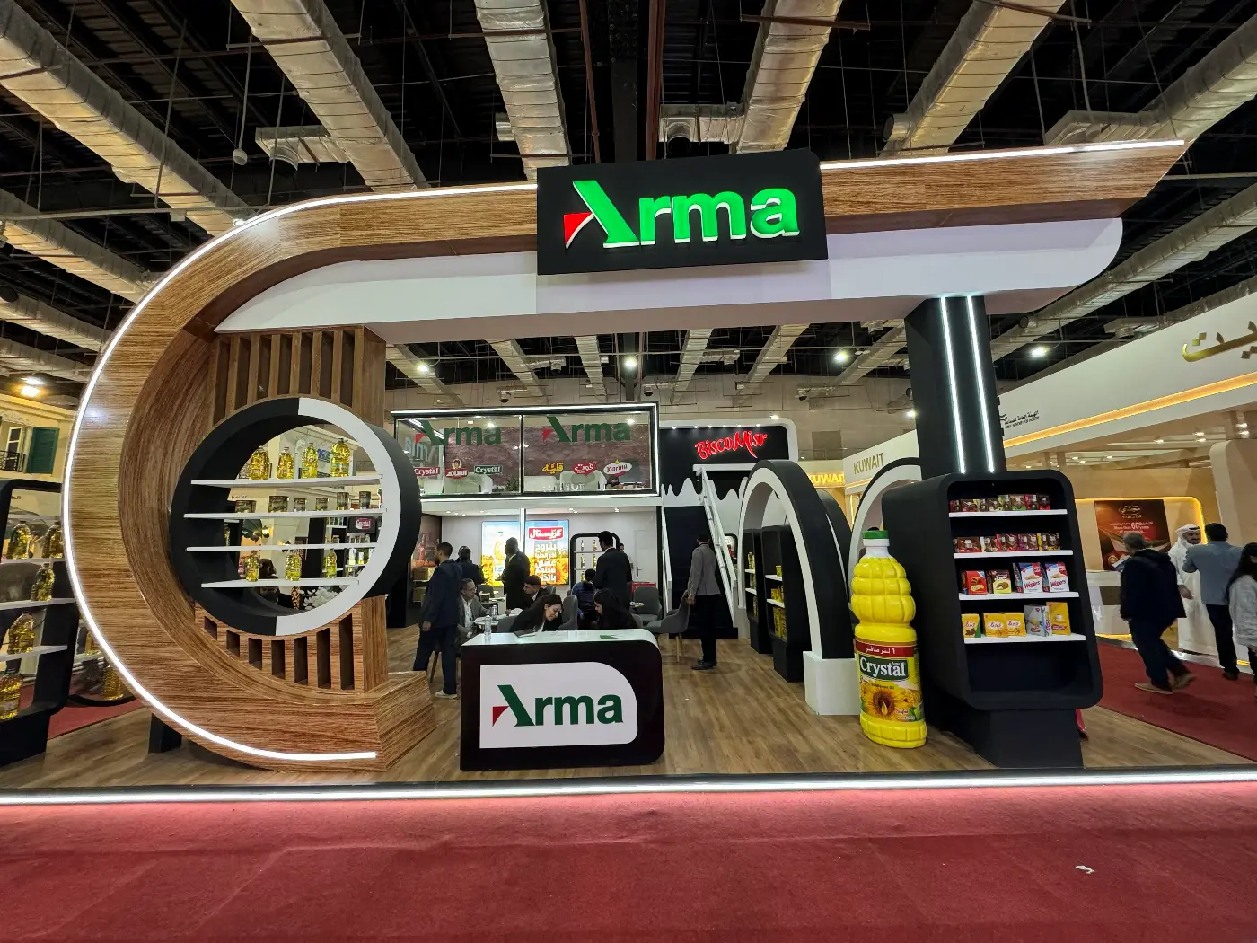Food Africa: a stand that lets buyers taste and sign 2