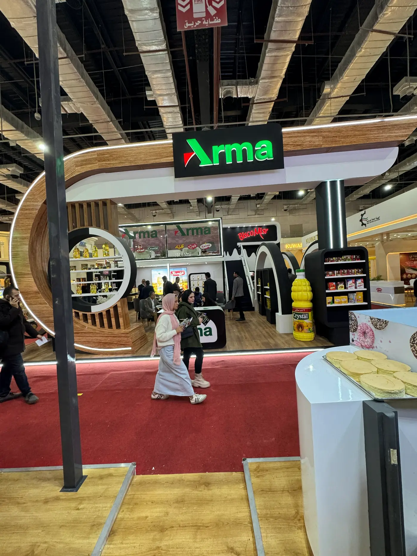 Food Africa: a stand that lets buyers taste and sign 3