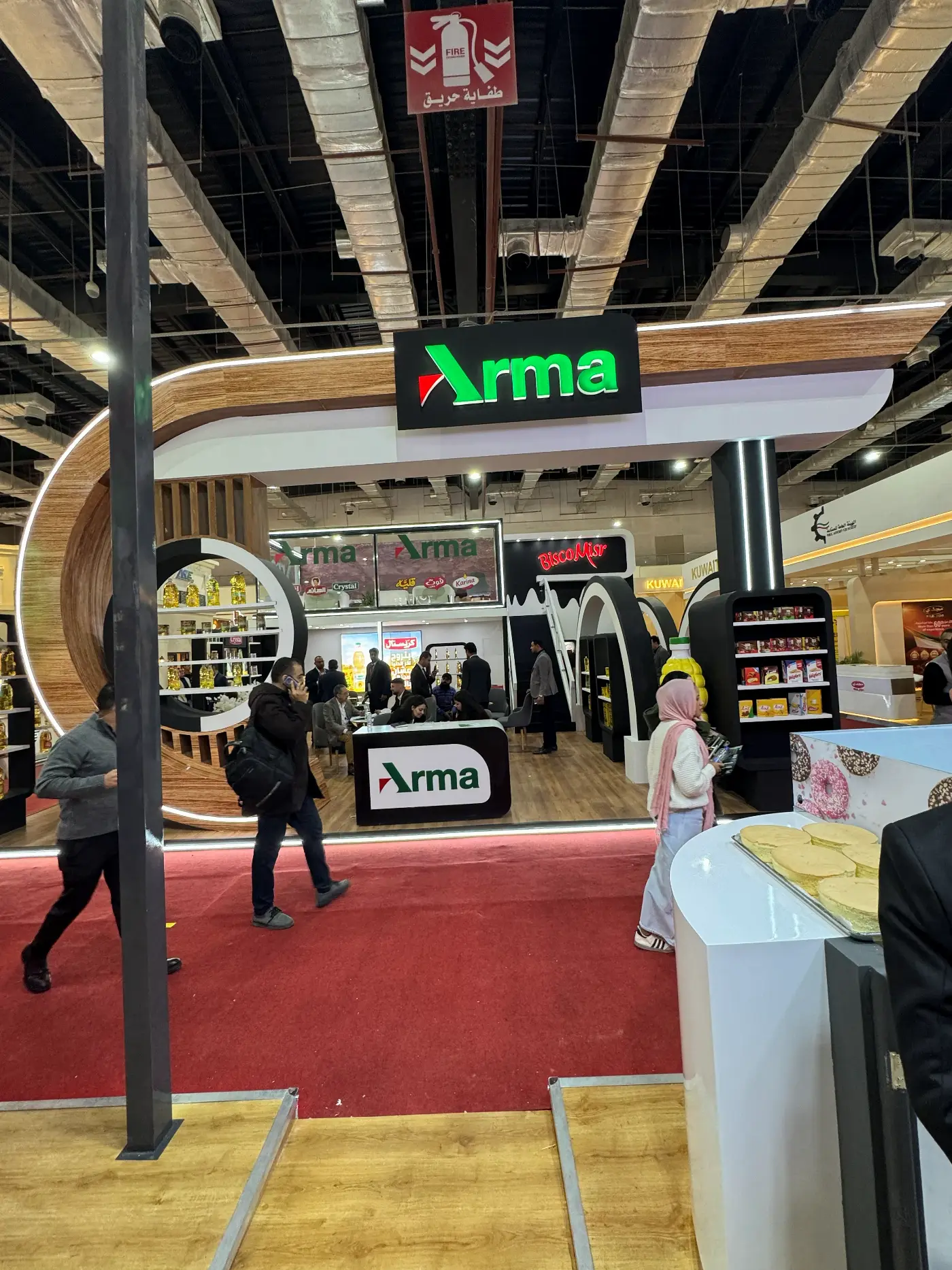Food Africa: a stand that lets buyers taste and sign 4