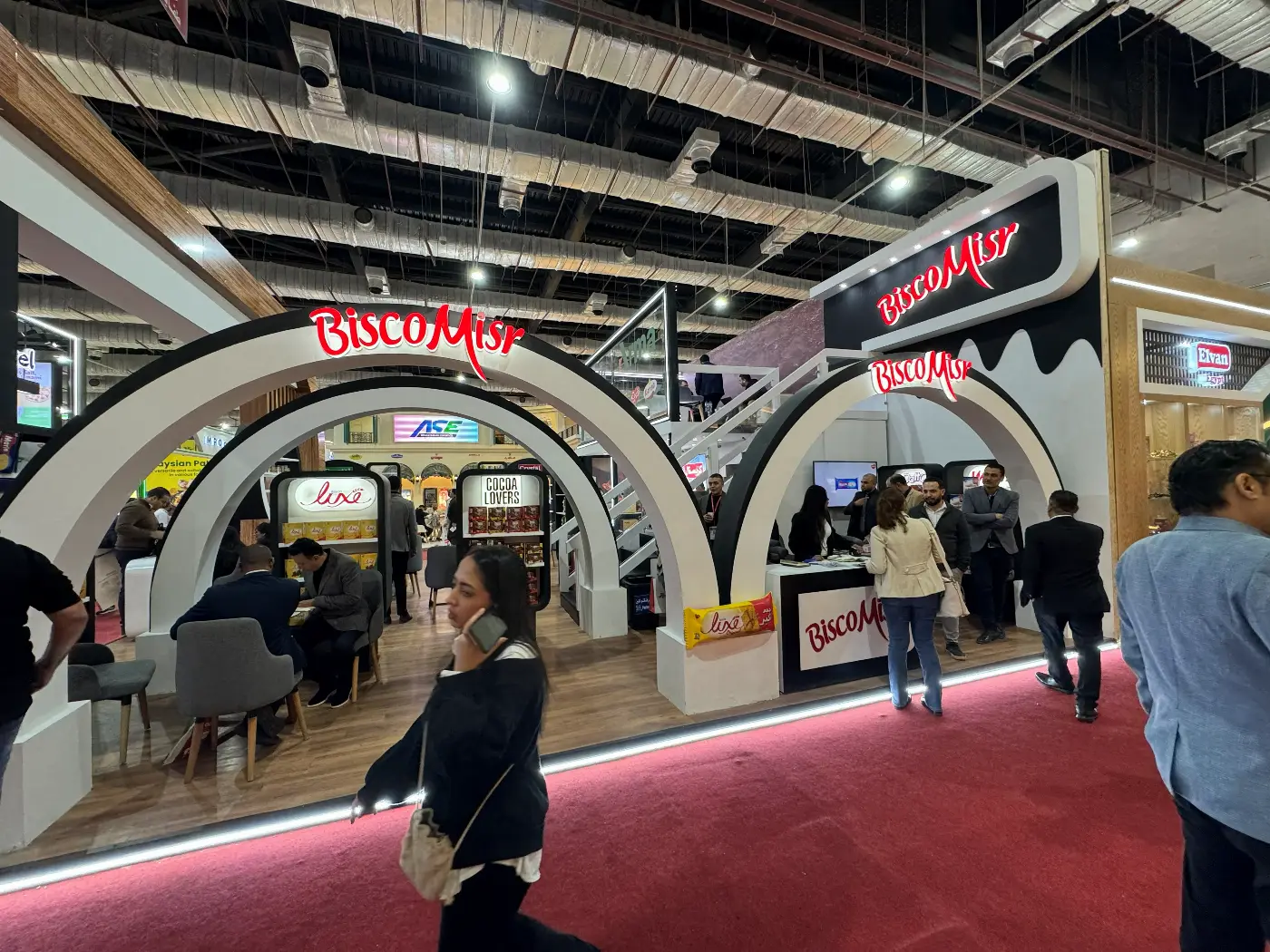 Food Africa: a stand that lets buyers taste and sign 5