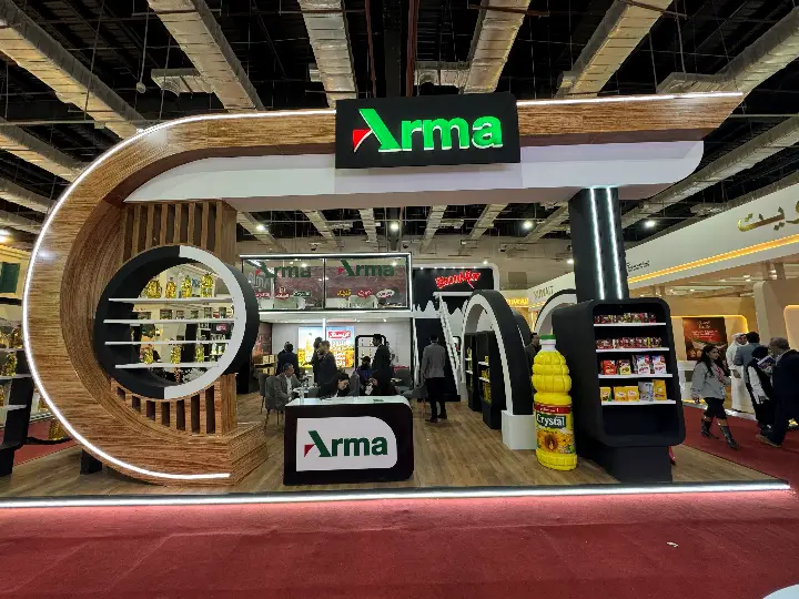 Food Africa: a stand that lets buyers taste and sign